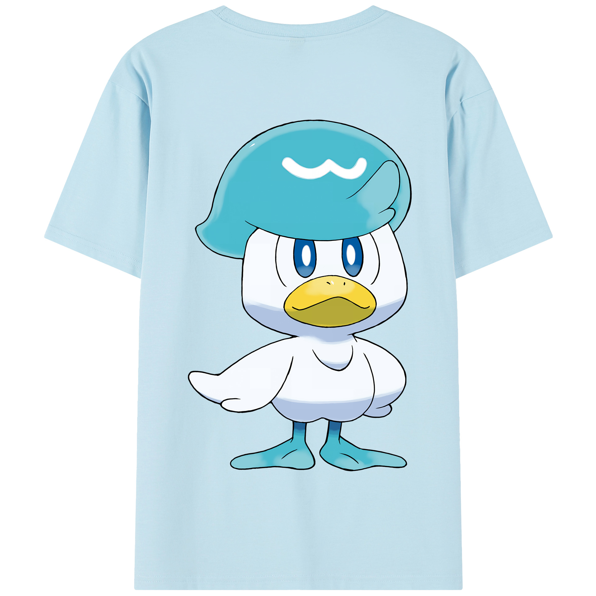 （画像用） ポケットモンスター Pokémon 綿100％半袖Tシャツ（背面プリント）